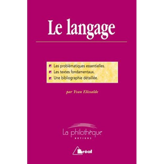 Le langage. Dissertation