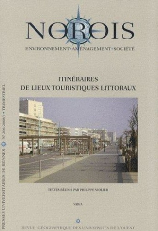 Norois N° 206-2008/1 : Itinéraires de lieux touristiques littoraux
