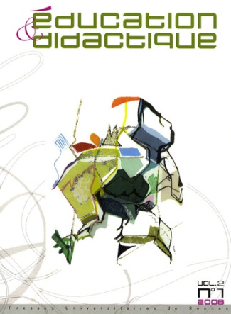 Education & didactique Volume 2 N° 1/2008