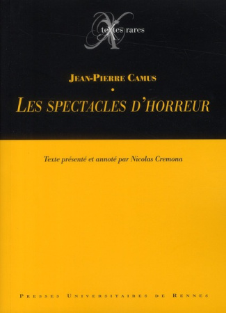 Les spectacles d'horreur