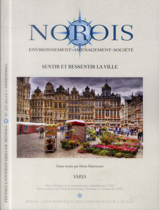 Norois N° 227-2013/2 : Sentir et ressentir la ville