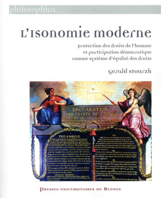 Isonomie moderne. Protection des droits de l'Homme et participation démocratique comme système d'éga