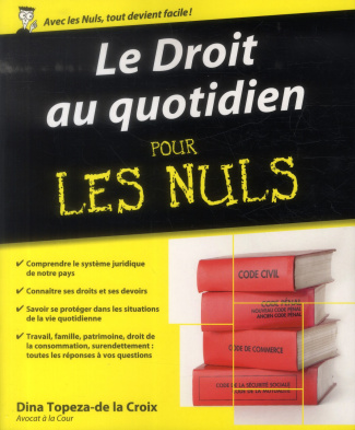 Le Droit au quotidien pour les nuls