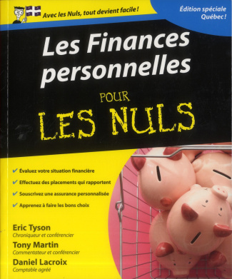 Finances personnelles édition quebecoise pour les nuls 2ED