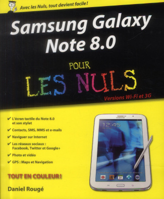 Samsung Galaxy Note 8.0 pour les Nuls
