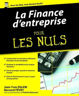 La finance d'entreprise pour les nuls