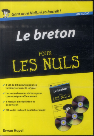 Le breton pour les nuls. Avec 3 CD audio