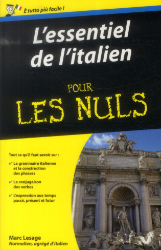 L'essentiel de l'italien pour les nuls