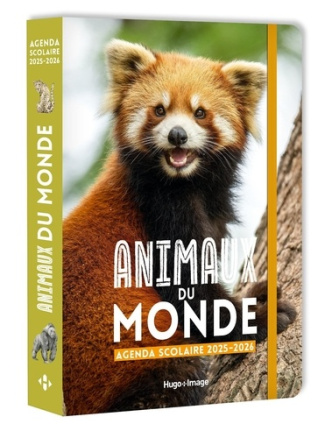 Agenda scolaire Animaux du monde. Edition 2025-2026