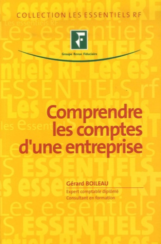 COMPRENDRE LES COMPTES D'UNE ENTREPRISE