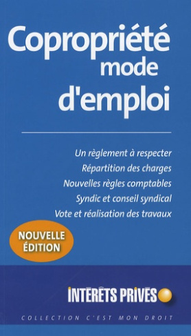 COPROPRIETE, MODE D'EMPLOI