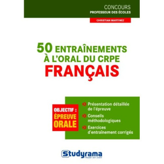 50 entraînements à l'oral du CRPE Français