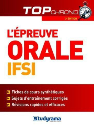 L'épreuve orale IFSI. 3e édition revue et augmentée