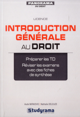 Introduction générale au droit