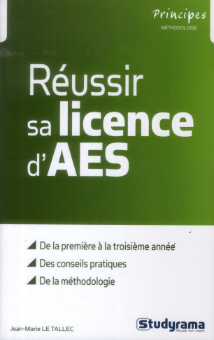 Réussir sa licence d'AES