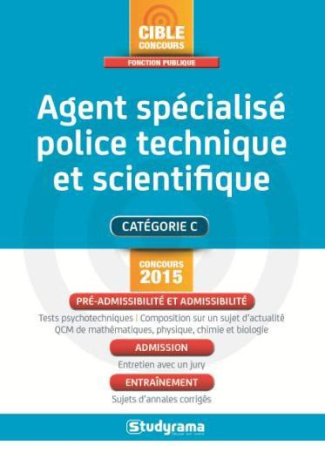Agent spécialisé de police technique et scientifique
