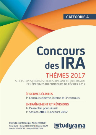 Concours des IRA. Thèmes 2017