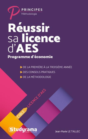 Réussir sa licence d'AES