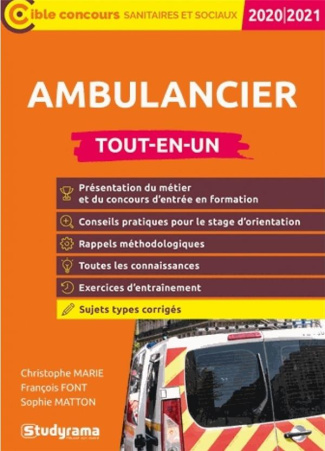 Ambulancier. Edition 2020-2021