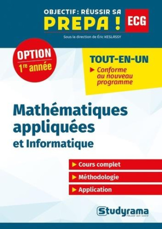 Mathématiques appliquées et informatique. Première année
