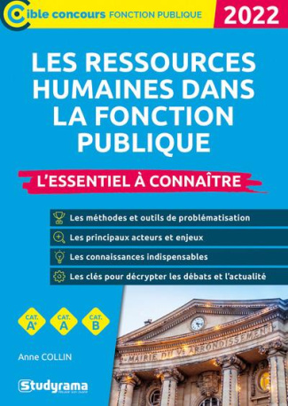 Les ressources humaines dans la fonction publique. L'essentiel à connaître, Edition 2022