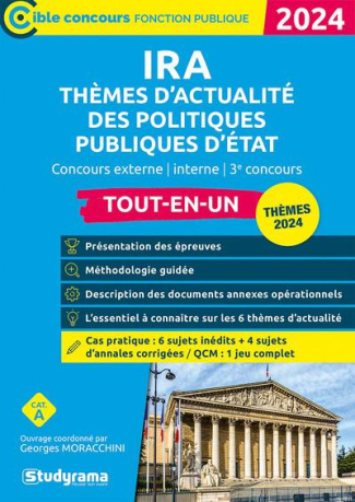 Concours des IRA Thèmes d’actualité des politiques publiques d’Etat. Concours externe Concours inter