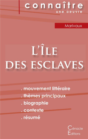 L'île des esclaves. Fiche de lecture