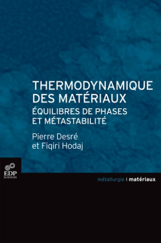 THERMODYNAMIQUE DES MATERIAUX