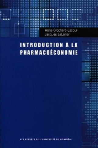Introduction à la pharmacoéconomie. 0000