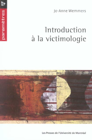 Introduction à la victimologie