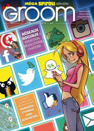 Groom N° 2, Septembre 2016 : Réseaux sociaux : addiction, révoluitions, chatons