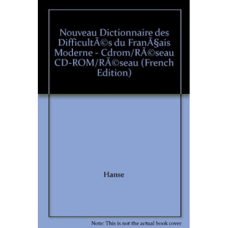 Nouveau dictionnaire des difficultés du français moderner - Cd-rom/Réseau