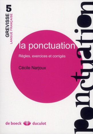 La ponctuation. Règles, exercices et corrigés