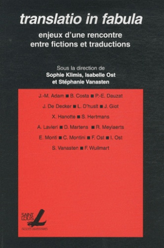 TRANSLATIO IN FABULA - ENJEUX D UNE RENCONTRE ENTRE FICTIONS ET