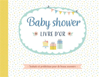 Baby shower. Livre d'or