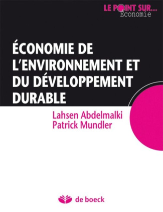 Economie de l'environnement et du développement durable