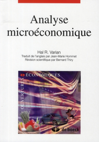 Analyse microéconomique. 2e édition