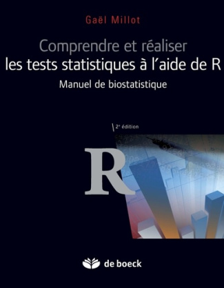 Comprendre et réaliser les tests statistiques à l'aide de R. Manuel de biostatistique, 2e édition