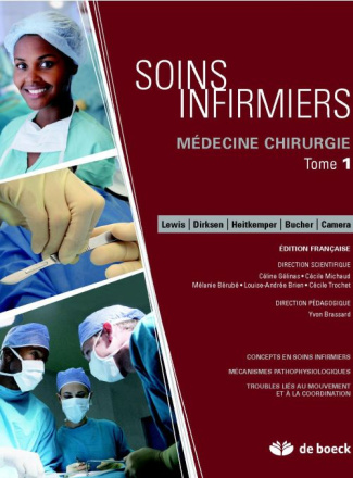 Soins infirmiers médecine-chirgurgie. Pack en 4 tomes   cahier