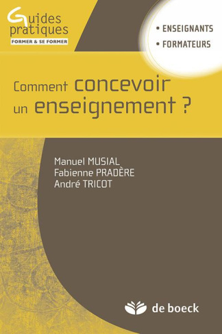 Comment concevoir un enseignement ?