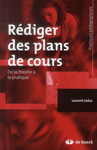 Rédiger des plans de cours. De la théorie à la pratique
