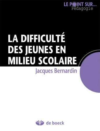 Le rapport à l'école des élèves de milieux populaires
