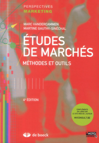 Etudes de marchés. Méthodes et outils, 4e édition