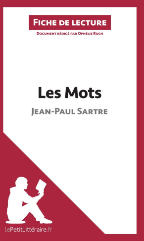 Les mots de Jean-Paul Sartre. Fiche de lecture