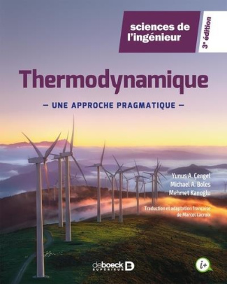 Thermodynamique. Une approche pragmatique, 3e édition