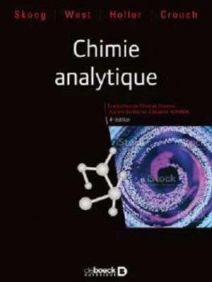 Chimie analytique. 4e édition