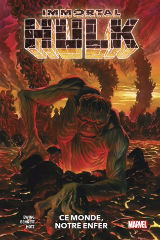 Immortal Hulk Tome 3 : Ce monde, notre enfer. Avec les jaquettes des Tomes 1 et 2 afin d'harmoniser
