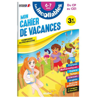 Mon cahier de vacances du CP au CE1. Edition 2023