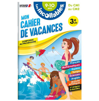 Mon cahier de vacances Les incollables du CM1 au CM2 9-10 ans. Edition 2023
