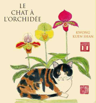 Le Chat à l'orchidée
